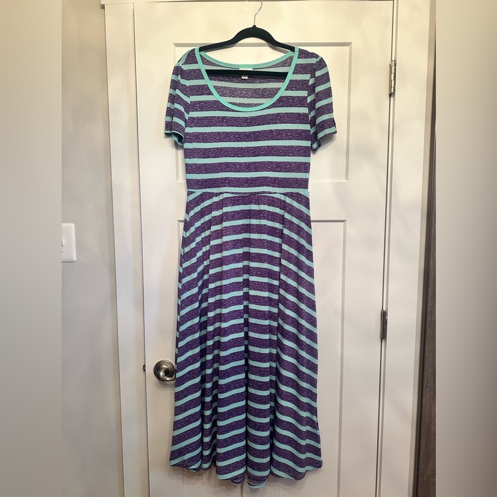 LuLaRoe Riley dress, size medium